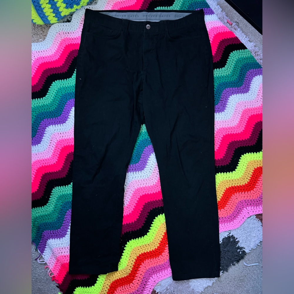 🧶3/$20 Black Straight Leg Pants